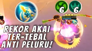 SERASA PAKAI CHEAT!! KAGA BISA KURANG COK INI DARAH AKAI PAKE ITEM ZILONG BARU!!