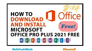 How to download and install microsoft office 2024 for free in windows 10 and 11 for lifetime free