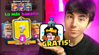 ELIJO LO MÁS BARATO en NUEVO DESAFÍO con EMOTE GRATIS👑😇