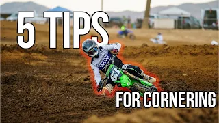 How To Corner Faster on a Dirt Bike OVERNIGHT - 5 Tips