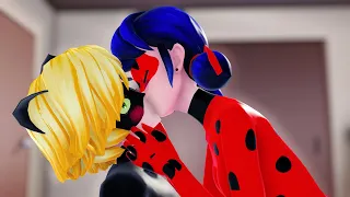 【MMD Miraculous】Love Moment ♥ (Ladybug×Chat Noir)【60fps】