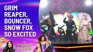 Grim, Bouncer, Snow Fox 'Excited' Performance - Season 5 | The Masked Singer Australia | Channel 10