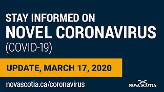 Update on COVID-19 in Nova Scotia: March 17
