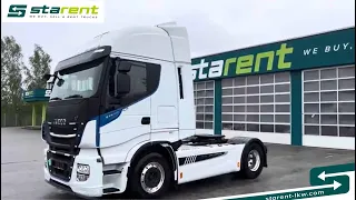 Iveco Stralis AS440T, 510XP Leder, Retardar, Alufelgen ALCOA, ACC, SZM24079, www.starent-lkw.com