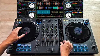 PRO DJ MIXES ON THE DDJ-FLX6 USING NO GIMMICKS - Creative DJ Mixing Ideas for Beginner DJs