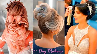 Hottest Wedding Hairstyles Tutorials_Beautiful Bridal & Party Hair Transformations Compilation 2021