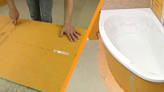 Schlüter®-KERDI-BOARD: Obložení van