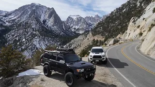 VAN LIFE In My 330k mile 3rd Gen 4Runner | Camping At The Infamous Whitney Portal! Let’s go!!