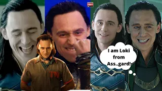 Loki Cast Bloopers And Funny Moments | Tom Hiddleston Loki Funniest Moments | Loki Series 2021 |