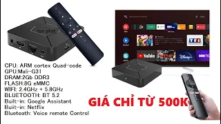 Đầu TV Box Q5 Plus Có Netflix, HBO Khiển Giọng Nói Giá Chỉ Hơn 500k Đáng Mua Nhất 2023