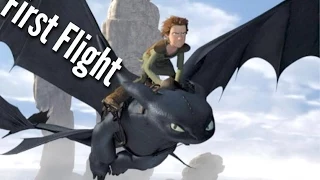 DREAMWORKS How To Train Your Dragon - Hiccup & Toothless - First Flight Scene