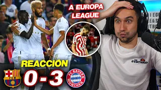 REACCIONANDO al Barcelona vs Bayern Munich 0-3 *OTRA VEZ A EUROPA LEAGUE*