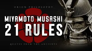 Miyamoto Musashi Dokkodo - 21 Rules For Life (Philosophy)