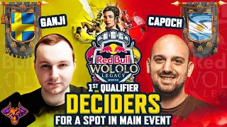 Capoch vs Ganji Redbull for the 2nd spot in the 200k LAN in Heidelberg #ageofempires2