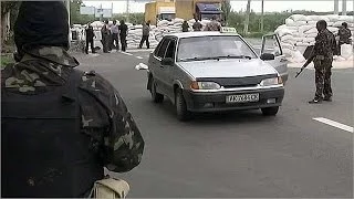 30 мая 2014, В Луганской области ополченцы заняли военный городок