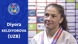 Diyora KELDIYOROVA (UZB) - World Judo Championships Doha 2023 Silver Medalist / - 52 kg