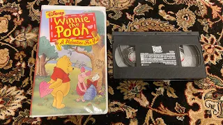 Winnie The Pooh A Valentine For You 2001 VHS