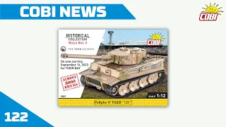 COBI NEWS #122 - 💥TIGER 131 - 1:12 SCALE💥  NEW COBI NEWS FORMAT 💥 SUBTITLES IN MANY LANGUAGES💥