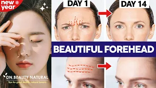 ✨BEAUTIFUL FOREHEAD EXERCISE✨ | Get rid of Forehead Wrinkles and Frown Lines without Botox