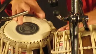 Ustad Zakir Hussain playing a rela