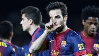 Barcelona vs Levante 1-0 Cesc Goal & Highlights 20.04.2013