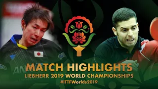 Koki Niwa vs Marcelo Aguirre | 2019 World Championships Highlights (R128)