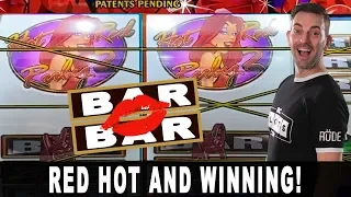 💋 RED HOT WINNING! 😍 Red Ruby Is LADY LUCK 💰 VGT Red Screens at Choctaw Durant 🎰 #ad