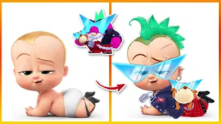 Boss Baby Glow Up Bad Buzz Brawl stars - DreamWorks Transformation