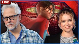 Supergirl Casting BACKLASH? Milly Alcock James Gunn's First Choice - Film Junkee Live | DCU News