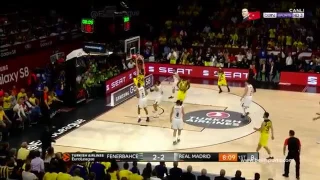 Fenerbahçe 84 Real Madrid 75 THY  Euroleague yarı final