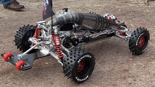 Taylor Rc Diablo 88cc baja First Run !