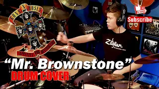 Guns N' Roses "Mr. Brownstone" (Drum Cover) By: Adam Mc - 16 Year Old Kid Drummer