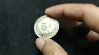 Rajiv gandhi one rupee coin collection / राजीव गांधी  rajiv gandhi  1944 - 1991