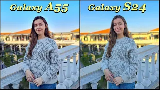 Samsung Galaxy A55 vs Samsung Galaxy S24 Camera Test