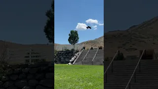 Traxxas X Maxx 8s Jumps Off Ramp and Huge Flight Of Stairs @Traxxas @AwesomenessTV #shorts