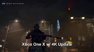 Xbox One vs. Xbox One X vs. 4K Patch Comparison | The Division