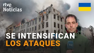 GUERRA UCRANIA: KIEV asegura haber DESTRUIDO un BUQUE RUSO | RTVE Noticias