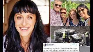 Fans show support for Home and Away star Jessica Falkholt