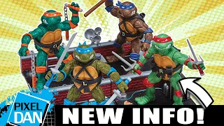 A BETTER LOOK at the upcoming TMNT REMASTERED Figures from Playmates Toys!