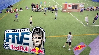 Neymar 5v5 Football Event! Crazy Skills & Goals