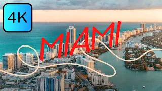 Miami, Florida 4K Video ULTRA HD 30 FPS • The Magic City in Drone