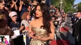 Aishwarya Rai signing autographs at Cannes Red Carpet