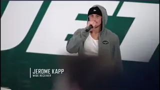 Hard knocks JETS: Eminem 8 MILE freestyle, Jerome Kapp Rap