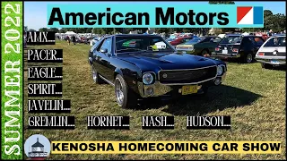 2022 KENOSHA HOMECOMING CAR SHOW: AMC, NASH, HUDSON
