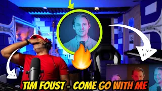 HE IS GOING DEEPER & DEEPER | Tim Foust (Home Free) ‐ Come Go With Me - Producer Reaction