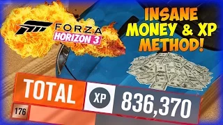 Forza Horizon 3 - INSANE MONEY, XP & SP METHOD! MILLIONS OF CREDITS AN HOUR!
