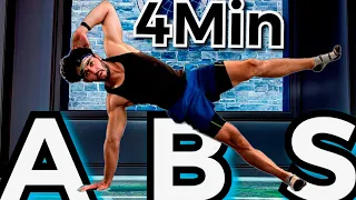 CRAZY *ADVANCED* Full Core  // 4 MIN ABS WORKOUT // Bodyweight Only