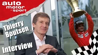 Thierry Boutsen: "Ohne Zweifel war Senna der Beste! " | Formel Schmidt Interview