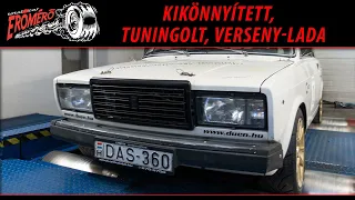 Totalcar Erőmérő: Kikönnyített, tuningolt, verseny-Lada [ENG SUB]