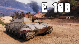 World of Tanks E 100 - Powerful close combat